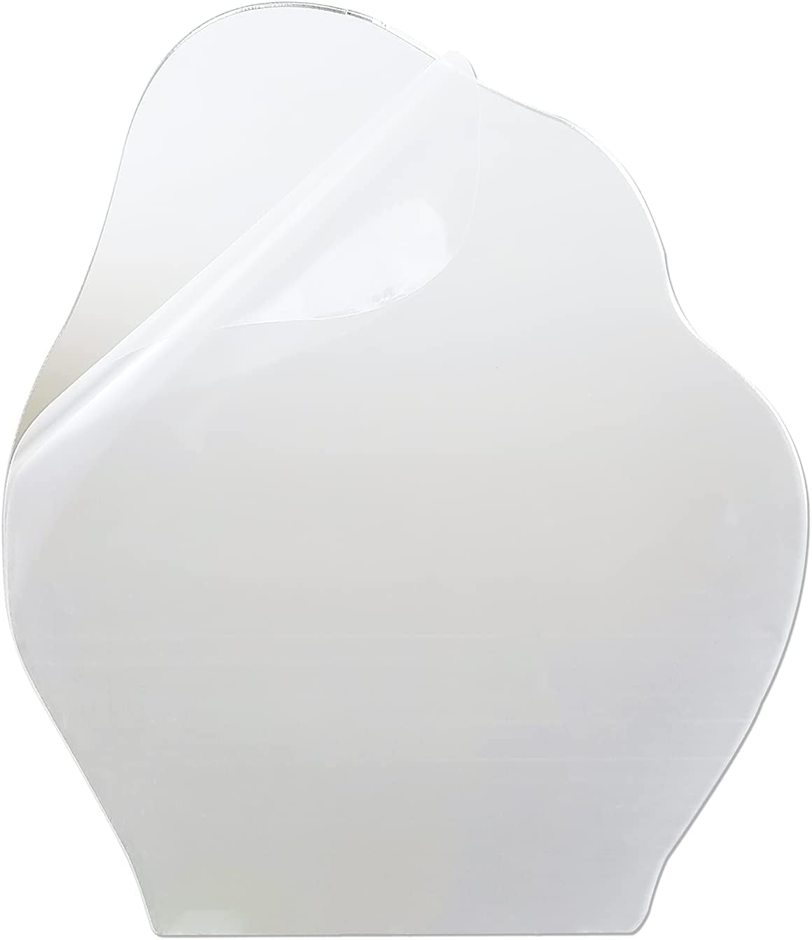 Preppy Room Decor Asymmetrical Cloud Mirror for Desk